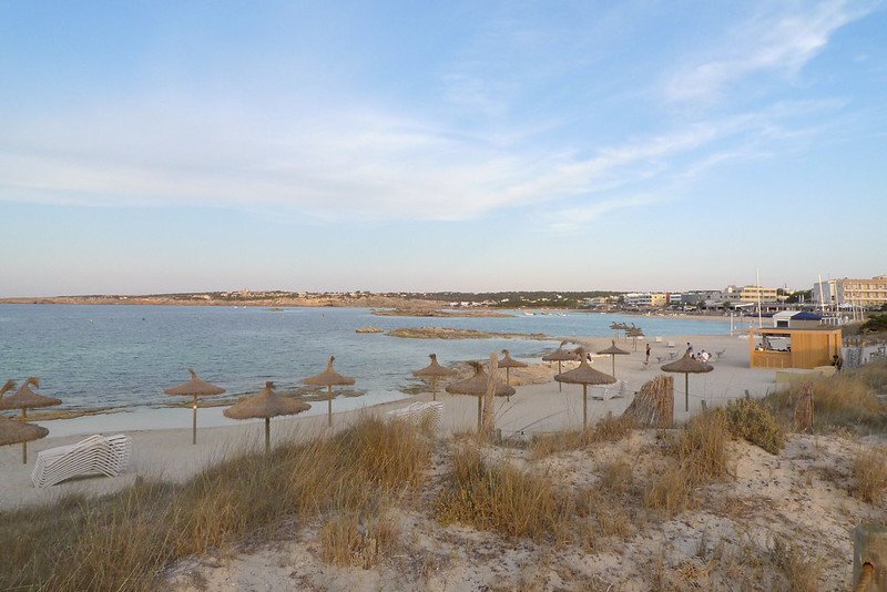 Conoce en directo el estado de las playas de Formentera